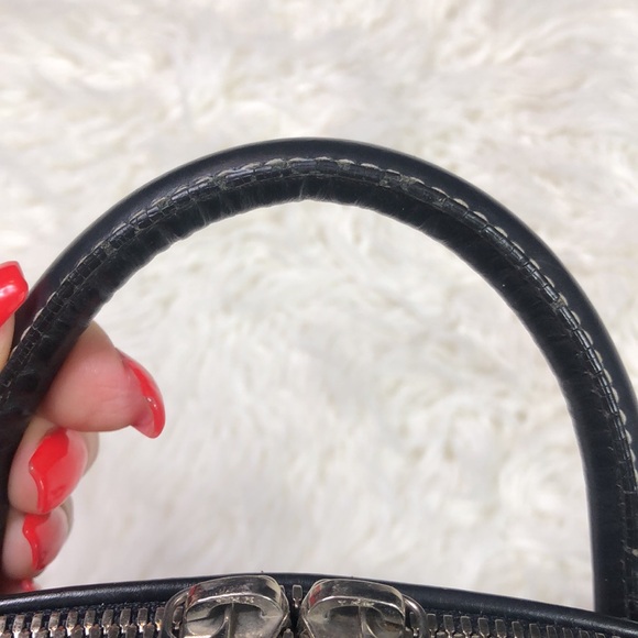 Dooney & Bourke Black Leather Zip Up Backpack main image 4